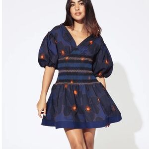 NWT HOPE FOR FLOWERS DROPPED WAIST DRESS - KIKI FLORAL SIZE M